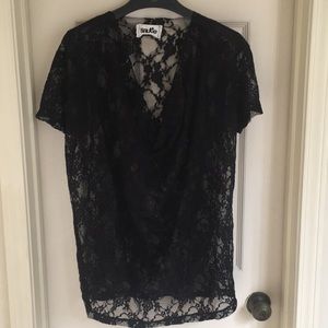 See Through Blouse with gorgeous neckline